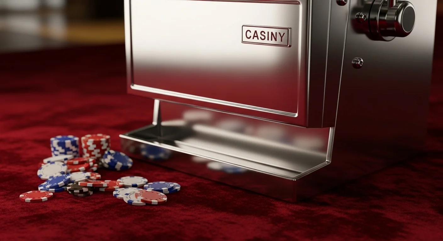 Casiny Casino welcome bonus displayed